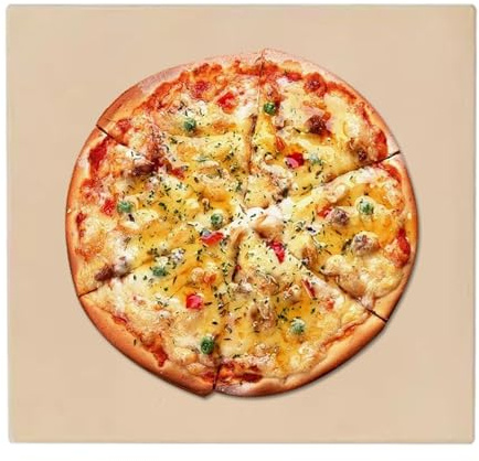 Pierre À Pizza Pour Four, Pierre À Pizza Rectangulaire/Carré, Pour Four Et Barbecue Et Grill, Gaz - Pour Une Base Croustillante Et Une Juteuse, Préparation De Pizzas, Flambées, Pain Etc