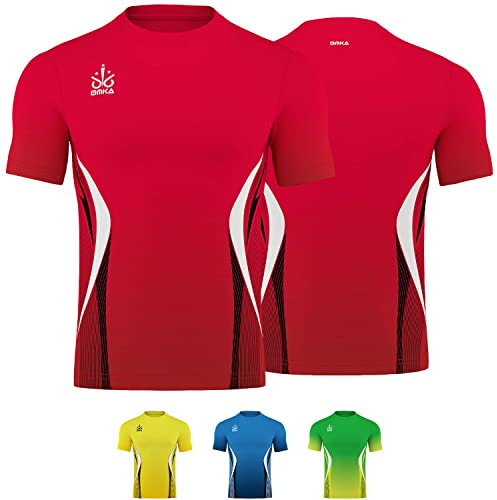 OMKA Trikot Teamsport Teamwear Fussballtrikot Fantrikot Shirt Jersey Rot L