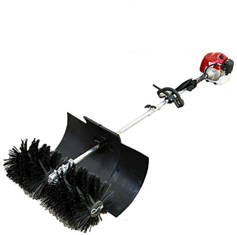 52cc Kehrmaschine Benzin Motorbesen Handbesen hinter Einfahrt Rasen Reinigung Schneefräse Räumgerät