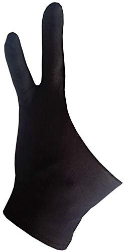 BN Gants de Dessin Élastiques deux doigts gant Gant d'Artiste Gants de Dessin anti-fouling Peinture