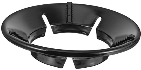 Gatuida Windproof Gas Stove Wok Ring Stand 5-Notch Iron Pan Support Rack Direct Fit for Household Cooktop Gas Stove Accessories