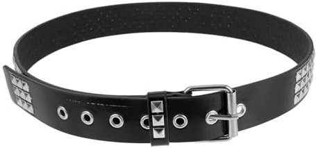 PACKOVE 1stk Nietgürtel Cooler Gürtel Lendenschurz Für Männer Modegürtel Für Männer Punk-ledergürtel Dekorativer Bund Damengürtel Ledergürtel Damen Leine Metall Männer Und Frauen Zucht Pu