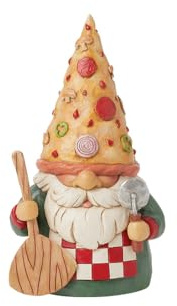 Enesco Heartwood Creek by Jim Shore - Statuetta gnomo pizza