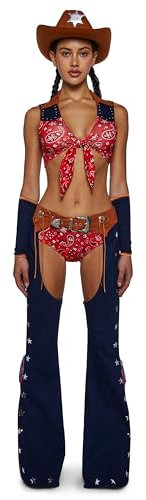 Dolls Kill It's My Rodeo Cowgirl Costume M
