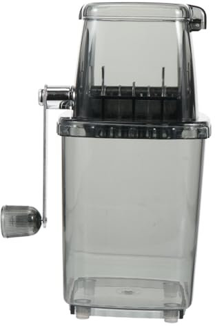 LABRIMP Macchina Manuale Per Frantumare Ghiaccio Portatile Tritaghiaccio Multifunzionale Per Cocktail e Bevande Fresche Casa Ufficio Feste e Nic