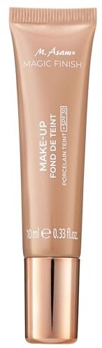 M. Asam Magic Finish Mousse Porcelain Teint LSF 30 Probe (Tube 10ml) | 4-in-1: Primer, Puder & Concealer mit optimaler Deckkraft & mattem Finish - für helle Haut
