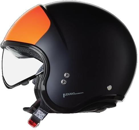 NOLAN HELMET N21 06 VERNICIATURA SPECIALE 352 S, Black/Orange
