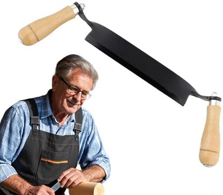 Utensile per la lavorazione del legno, per la lavorazione del legno, strumento manuale di debarking, da 8 pollici, con manico in legno, taglierina per corteccia, pelapatate manuale per campeggio
