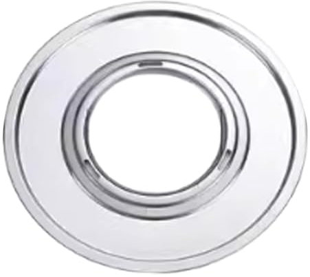 Milageto Steaming Ring,Stainless Steel Adapter Fits 5.1 to 8inch Bamboo Steamer Basket, 9Inch Steamer Ring, for Vegetable