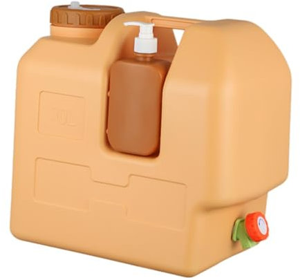 LeeQinersw Brocca d'Acqua Portatile con Spigot per Le Esigenze di Campeggio E Escursioni, 30 Litri