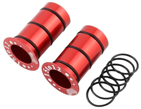 Durlo Adattatore per mozzo per bicicletta da 15 mm a 12 mm, adattatore per perno passante per bicicletta per freni a disco MTB e bici da strada