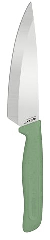 Zyliss Classic Utility Knife with Stainless Steel 15° Hollow-Ground Blade, Ergonomic Wheat Straw Handle, Finger Guard & Blade Cover, Dishwasher Safe Kitchen Knife