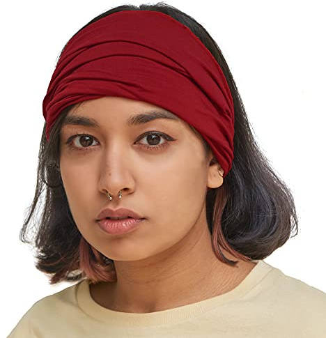 CHARM Stirnband Herren Bandana & Damen Kopftuch | Herren Hair Band, Headband Men, Frauen Haartuch, Piraten Haarband für Männer, Sport