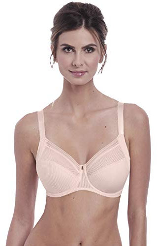 Fantasie Women's Fusion Underwire Full Cup Side Support Bra Coverage, Blush, 30FF US