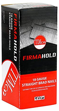 TIMCO FirmaHold Collated Brad Nails -18 Gauge - 32mm - Silver - Pack of 5000