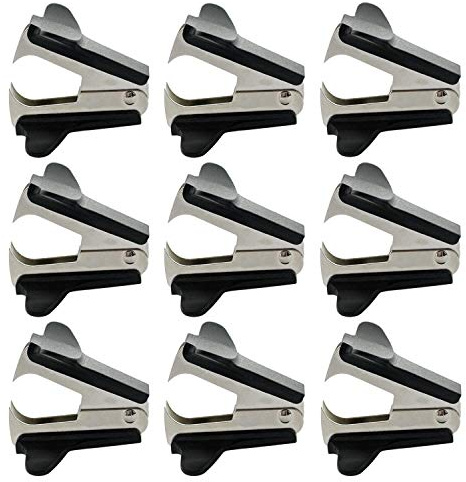 ZZTX Staple Remover Staple Puller Removal Tool for School Office Home 9 Pack