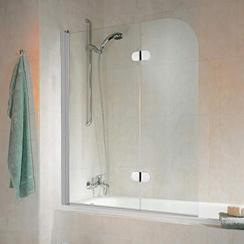 Schulte D853 01 50 32 5 Garant Duschabtrennung für Badewanne, alunatur