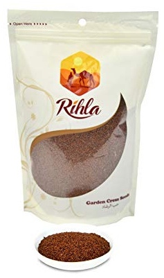 Premium Healthy Garden Cress (Lepidium sativum) - Rihla's Superfoods - 1.1lb (500g)