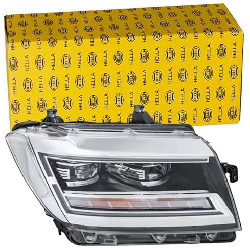 HELLA 1EX 012 830-101 LED Scheinwerfer - VW Crafter Box (SY_, SX_) - ECE | Kompatibel mit: MAN TGE Bus, TGE Kasten, TGE Pritsche/Fahrgestell, VW CRAFTER Bus, CRAFTER Kasten
