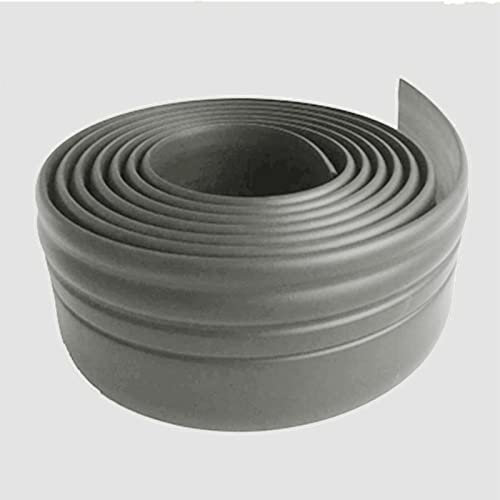Dostear TapetenbordüRe Selbstklebende BordüRe Wand Wohnzimmer Tapeten Fliesenaufkleber Bad Dekoband Selbstklebend Grauer Schaum 12cm X 600cm