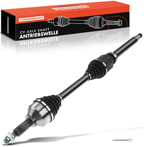 Frankberg Arbre de Transmission Boîte de vitesses manuelle Essieu Avant Droite Compatible avec Tourneo Custom V362 Bus F3 Transit V363 Bus FAD FBD Remplacer# BK213B436BB