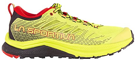 LA SPORTIVA Trailrunning skor för män, löparskor, Jackal II, Neon Goji, 44.5 EU