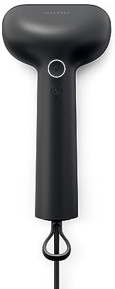 Steamery Dampfglätter Cirrus X, 1200W, Dampfleistung 20g/min, Aufheizen in 20 Sekunden, Tragbar, Minimalistisch, Skandinavisches Design, Schwarz
