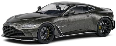 Solido Modellbil skala 1:43 Aston Martin V V12 grå