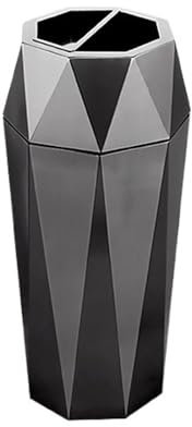 GLigeT Cubo de Basura Cenicero cubo Cenicero Vertical bote de basura en forma de diamante ascensor entrada vestíbulo Hotel bote de basura comercial cubo basura reciclaje exterior(Color:E-30L)