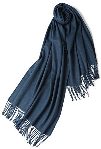 TQVLNMCR Herbst und Winter warm dicken Wollschal Plain Männer und Frauen die gleiche einfarbige Wolle Schal Wolle(G)