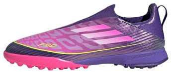 adidas Unisex Kids' Bota de fútbol F50 League para niños sin Cordones para moqueta