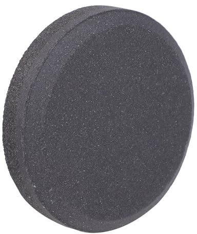 DOITOOL Double-Sided Round Sharpening Stone Kitchen Whetstone Sharpener Portable Sharpening Tool for Household Knife Maintenance