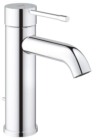 Grohe 2359200A Essence S-Size Badarmatur mit festem Auslauf, 1, StarLight chrom