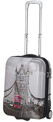 Bowatex Reise Kabinen Trolley 40 L Claymore Kinder Motiv Tower Bridge