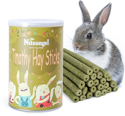 Niteangel Naturliga Timothy Höpinnar, Timothy Gnagarstav för Kaniner, Chinchillas, Marsvin och Andra Små Djur