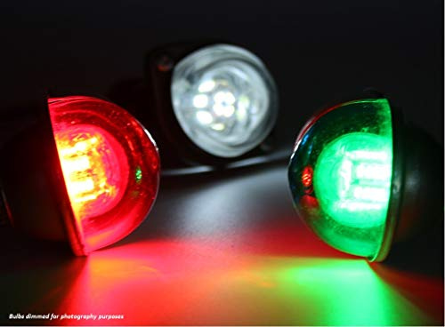 Pilotlights.net LED Navigation Bulbs - Set of Three (3) Bulbs - RA-7512 / W-1280 / BAY15S