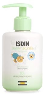 ISDIN Baby Naturals Gel Champú para Bebé, con un 93% de Ingredientes de Origen Natural, 200ml
