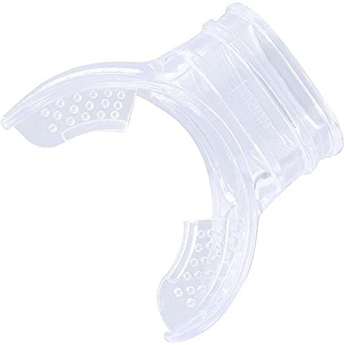 Ruluti Transparent Silikon Schnorchel Mundstück weiche bequemes Ersatzersatz Tauchen Mundstück für Regler