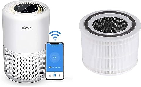 LEVOIT Core 200S + Filtro HEPA 3 en 1