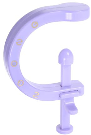 FRCOLOR Data [massaggiatore per Piedi Porpora in Abs Design Ergonomico per Alleviare la Fatica, Strumento per Massaggio Punti di Pressione,