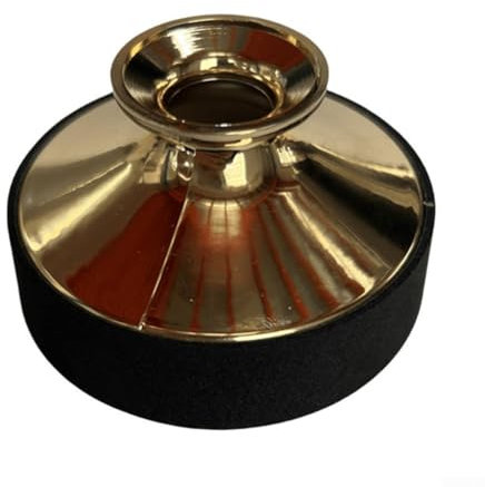 Tragbarer und effektiver Dämpfer für Altsaxophon, perfekt für Übungen und Aufführungen (Gold)
