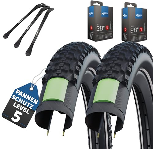 Schwalbe 2X Smart Sam Plus 28 Zoll Reifen Set - 42-622 Drahtreifen