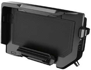 Moto Supporto Per Staffa Di Navigazione Per BMW Per R1300GS Per R1300 GS Per R 1300 GS Per R1300gs Supporto Telefono Moto Caricabatterie Wireless USB Ricarica Rapida(Wireless- Black Line)