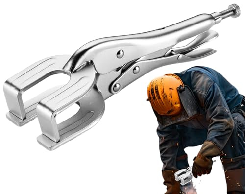 Morsetti a - Pinze di bloccaggio da 9 pollici, morsetto di saldatura regolabile a forma di U, utensile manuale per saldatura per carichi pesanti per fissaggio, smerigliatura e lavorazione dei me