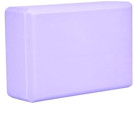 Stretching yogablock – 23 x 15 x 8 cm skumblock, stödjande yogastegel, pilates stretchhjälp, meditationsbalansverktyg, kvinnor yogatillbehör för yoga pilates meditationsbalans hemmastudio
