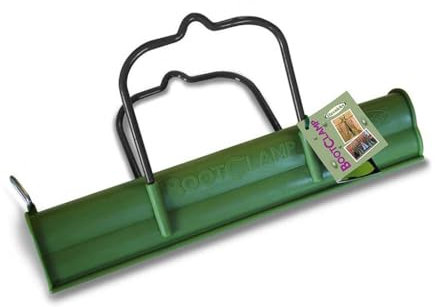 Haxnicks Boot Clamp | Muddy Boot Footwear Organiser | Keeps Water And Mice Out | Portable | Indoor Or Outdoor Use | Welly/Wellington Boot Organisation | Green, 120 x 38 x 20 cm | Boot010101