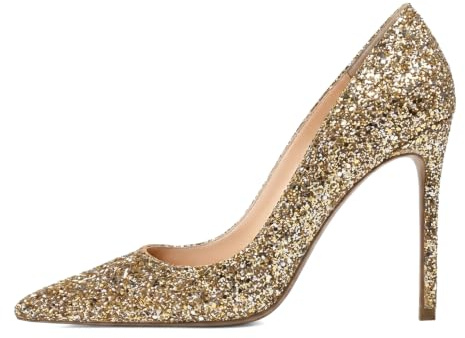 EDEFS - Escarpins Femme - Sexy High Heel Shoe - Stiletto Scintiller Escarpin - Chaussures Talons Aiguilles 10 cm - Taille 40