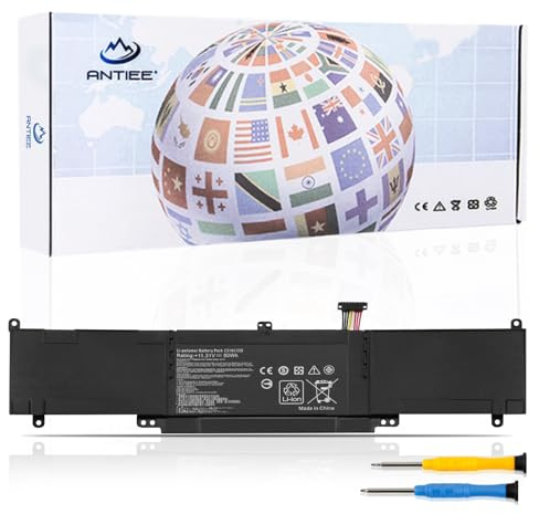 ANTIEE 11.31V 50Wh C31N1339 Laptop Batterie pour ASUS ZenBook UX303 UX303L UX303L UX303LN TP300L UX303LB UX303LN UX303UB Q302L Serie TP300L TP300LA TP300LA TP300LD 0B200-9300000