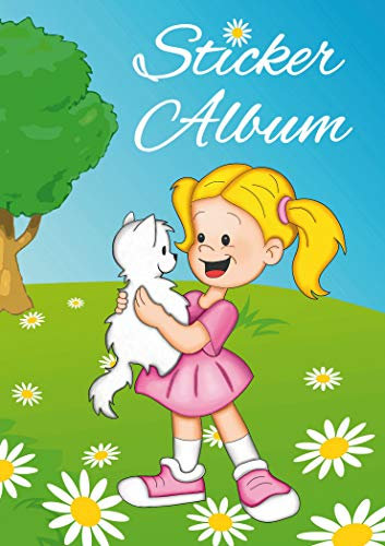 Herma Best Friends Sticker Book A5 Blank (16 Pages, Coated Special Paper) for Scrapbooking, Sticker Album for Kids
