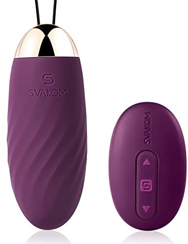 Deluxe Vibrator Vibro Ei mit Fernsteuerung, Vibratorei Leise Starke für Sie G-Punkt Klitoris Stimulator, Analvibratoren Dildo mit 26 Vibrationsmodi, Sex spielzeug für Paare